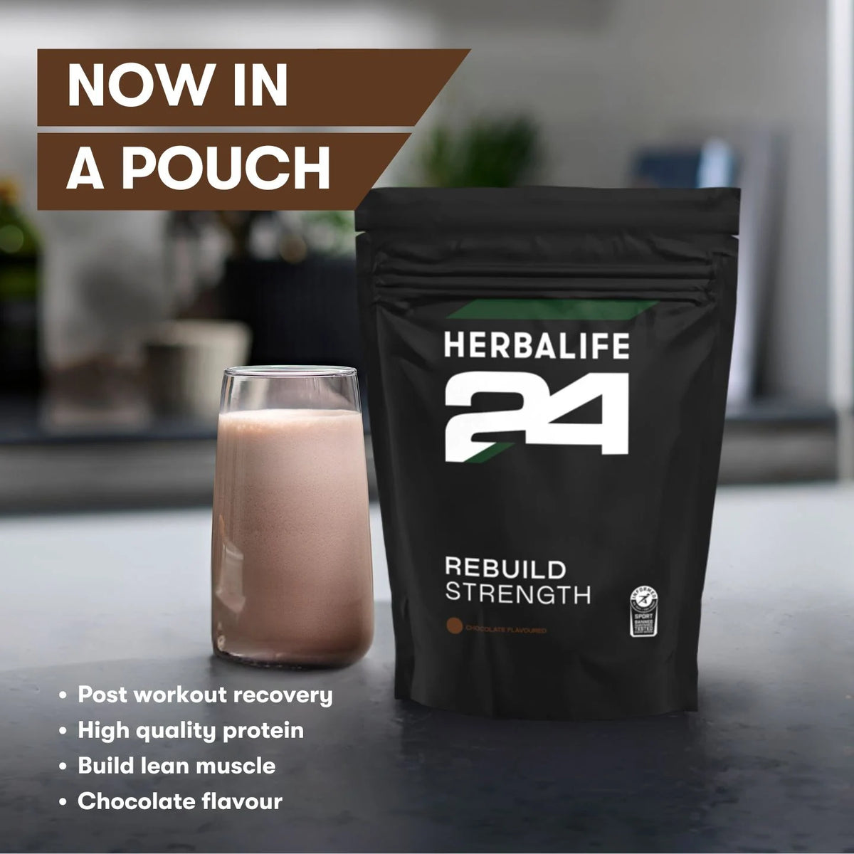 Herbalife 24 Rebuild Strength - Chocolate Flavour - Herbalife