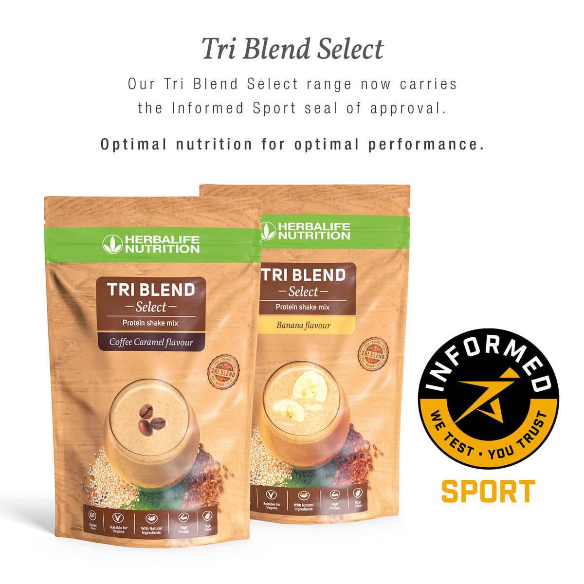 Herbalife Tri Blend Select Protein Shake Mix 600g Nutrition Leaders Nutrition Leaders