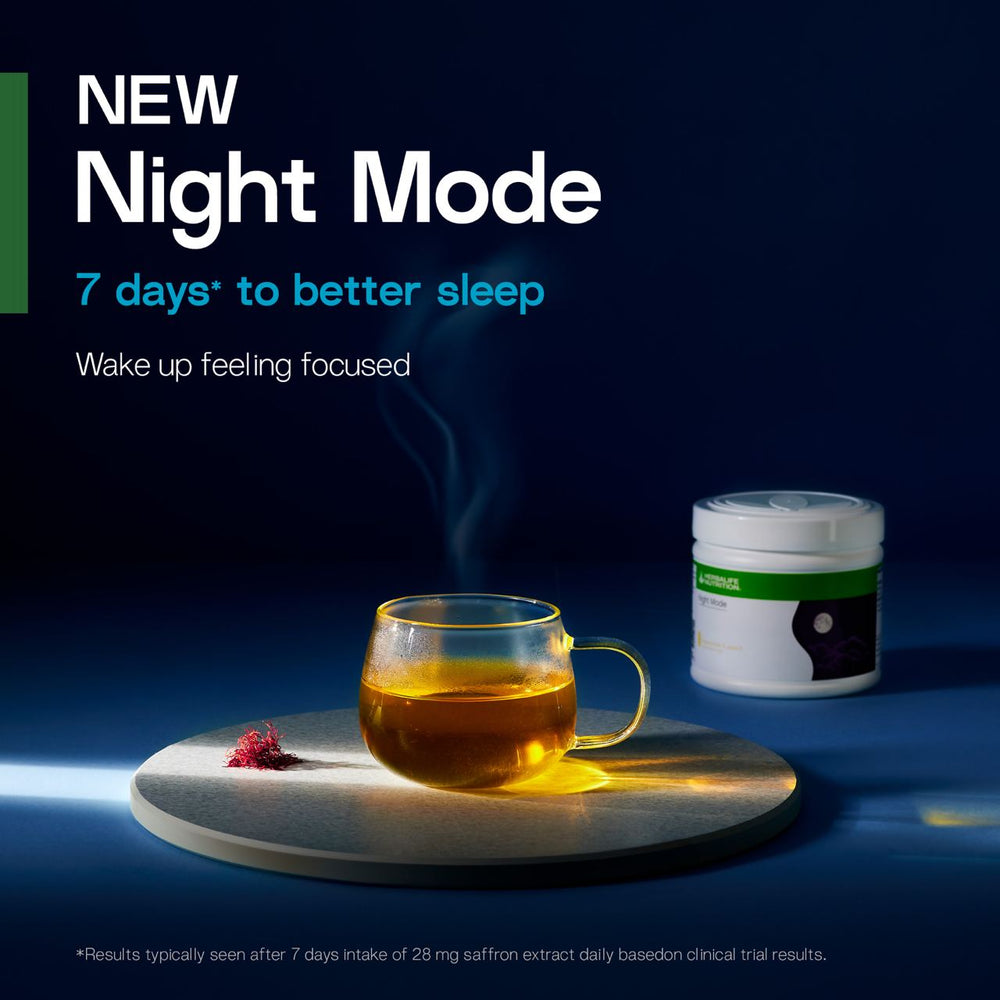 Unlock Quality Sleep: Saffron, Herbalife Nutrition, and Night Mode