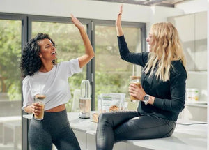 
                  
                    Load image into Gallery viewer, Happy Herbalife members in the UK enjoying healthy shakes with Nutrition Leaders
                  
                