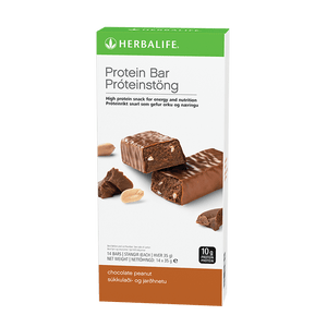 
                  
                    Load image into Gallery viewer, Herbalife Protein Bars - Chocolate Peanut - 14 Bars per box
                  
                