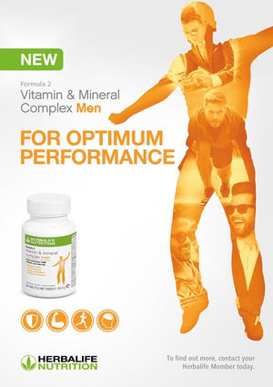 
                  
                    Load image into Gallery viewer, Herbalife Formula 2 Vitamin &amp;amp; Mineral Complex - Men
                  
                