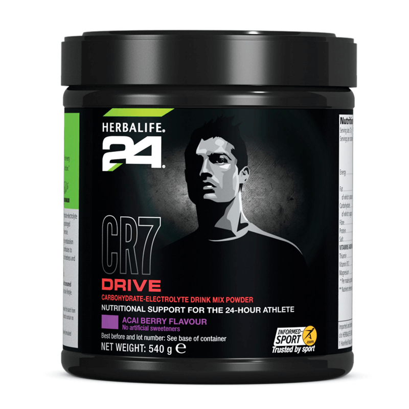 Herbalife CR7 Drive - Canister 20 Servings - Acai Berry - 540g